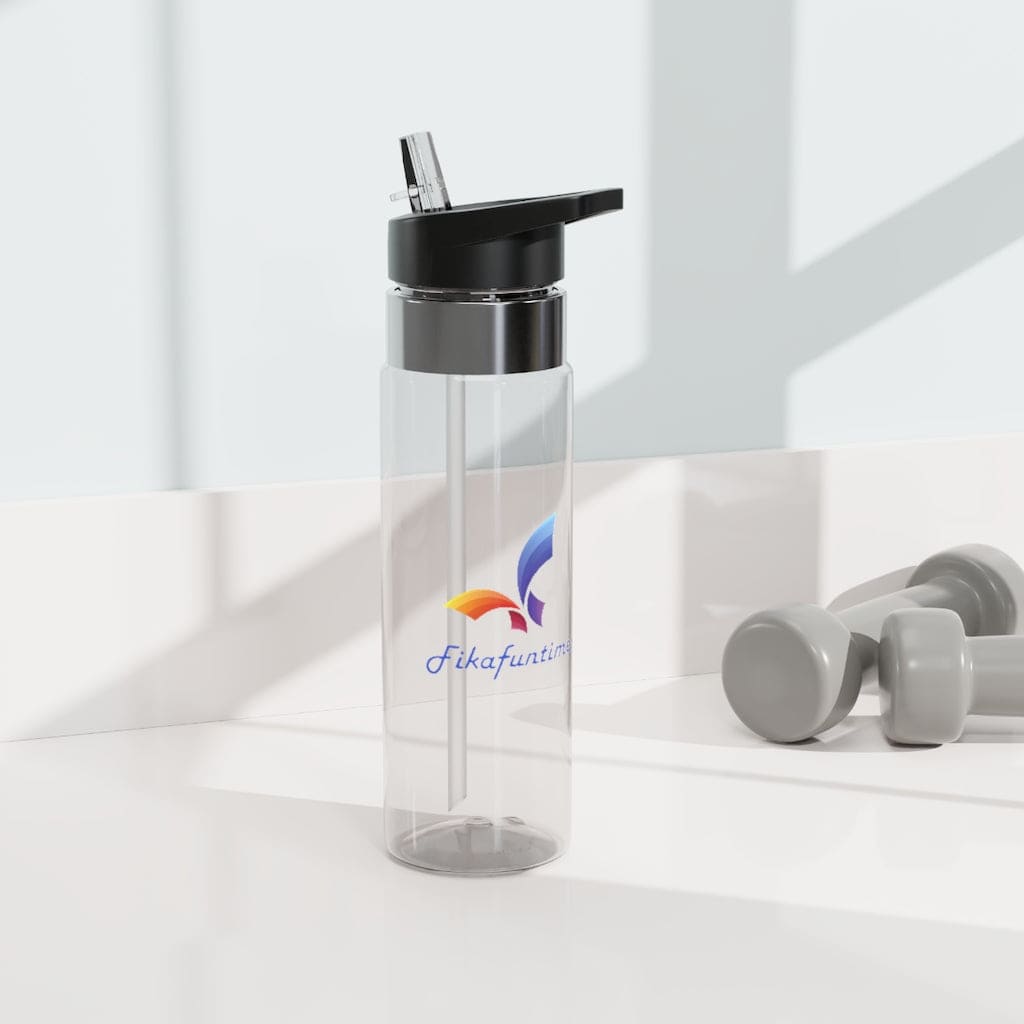 Bpa - free Fikafuntimes Sport Bottle With Carabiner Hook
