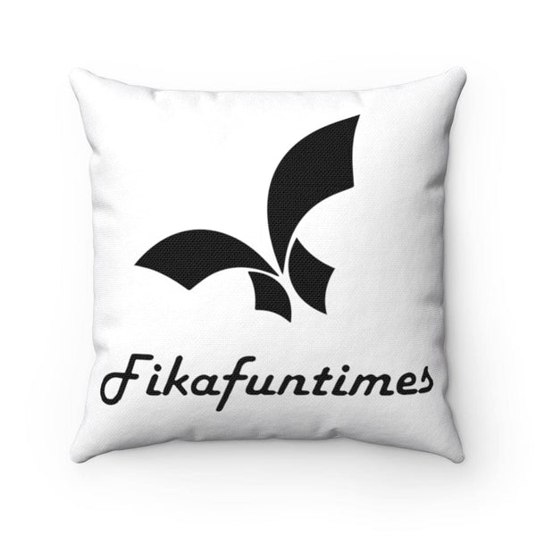 Lightweight Soft White & Black Fikafuntimes Pillow
