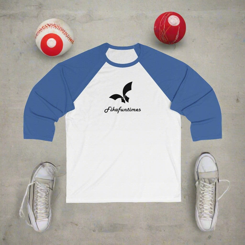 Lightweight Unisex Fikafuntimes Baseball T - shirt