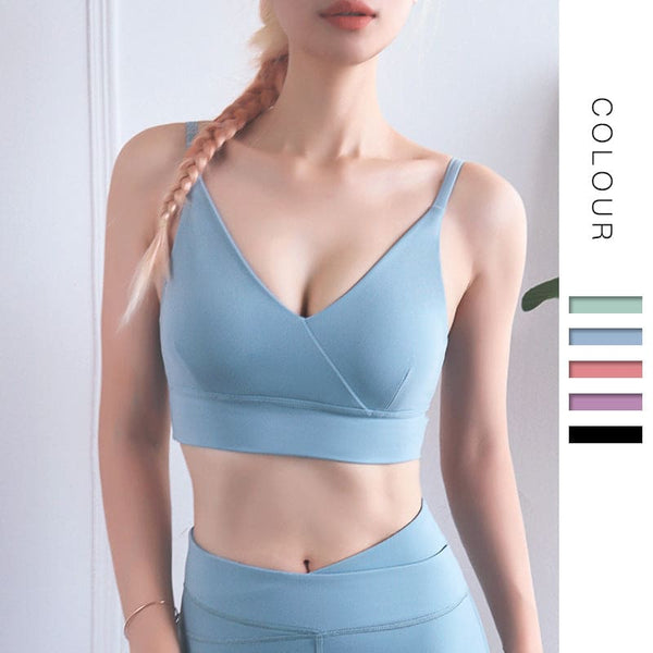 Breathable High Support Sports Bra