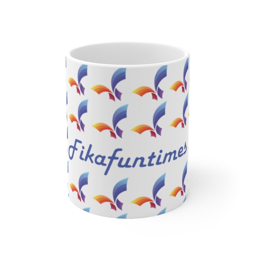 Fikafuntimes Multicolor Ceramic Mug