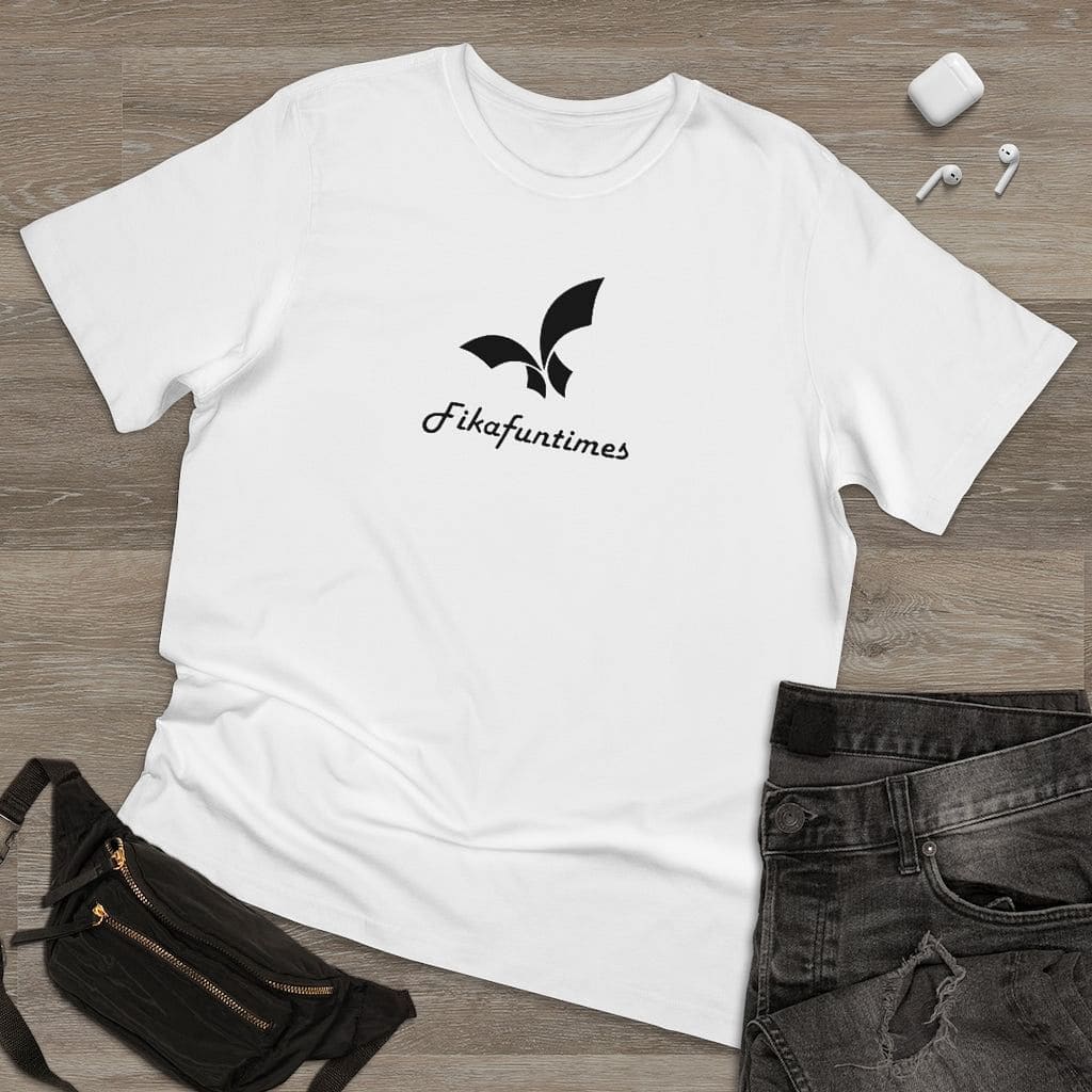Unisex Crewneck Print Fikafuntimes T-shirt